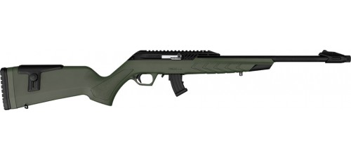 Derya TM22 Cadet .22LR 18" Barrel Semi-Auto Rimfire Rifle - OD Green