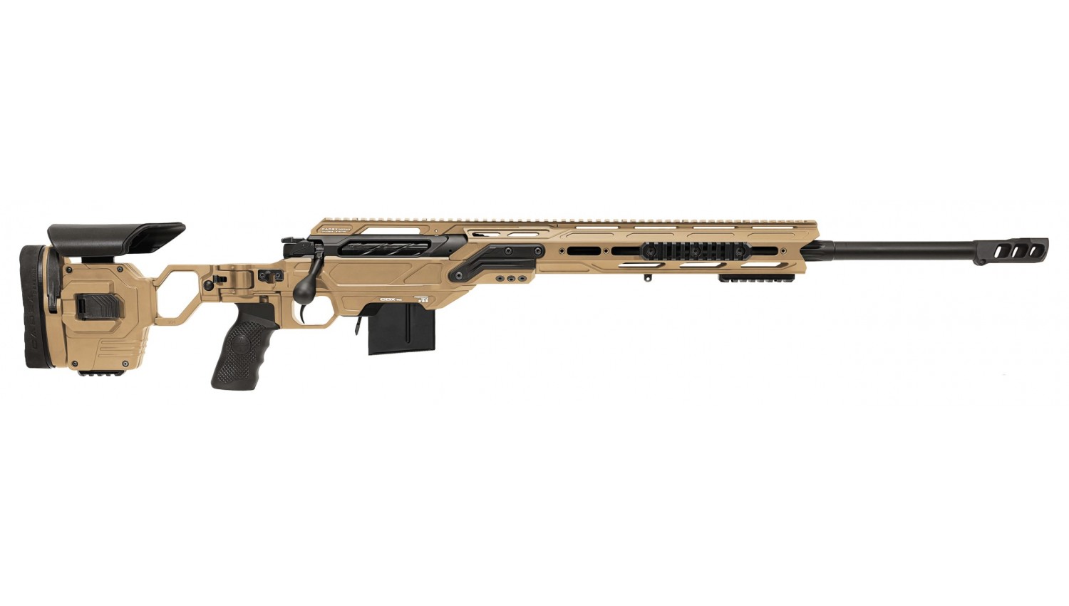 Cadex CDX-MC Kraken Multi-Calibre Hybrid Tan/Black .338 Lapua 27 Barrel  Bolt Action Rifle