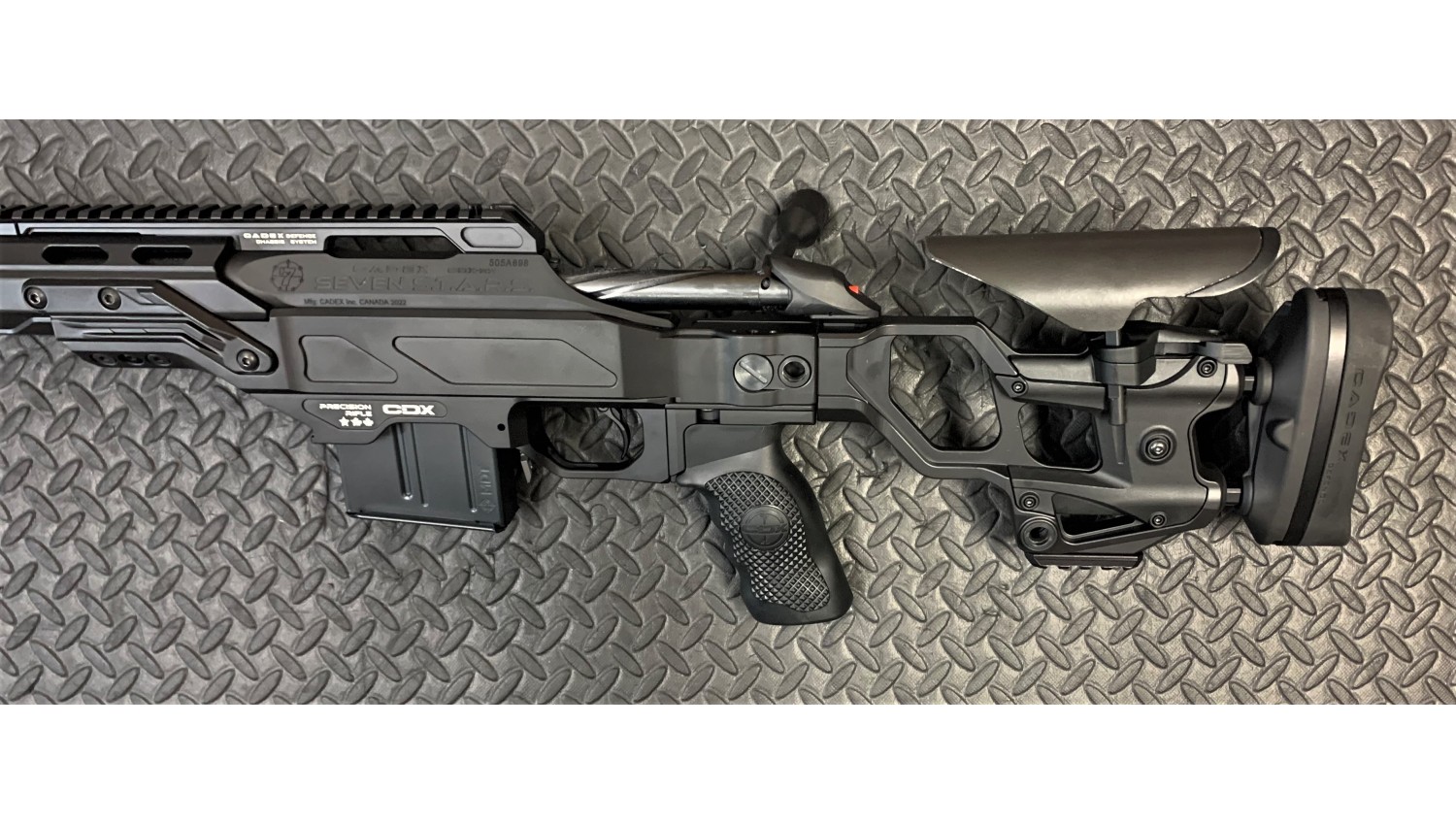 Cadex Defence CDX-SS SEVEN S.T.A.R.S. PRO Rifle, 26 Bartlein Barrel,  Hybrid Grey/Black #CDXSS-PRO - Al Flaherty's Outdoor Store