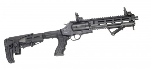Canuck Evolve Blackout .357 Mag/.38 Spl. 9" Barrel Tactical Revolver Rifle - Black