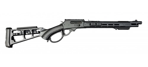 Canuck Wrangler Blackout .45-70 Gov't 16.5" Barrel Lever Action Rifle - Black