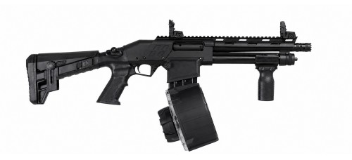 Canuck Recon 3 12 Gauge 3" 9" Barrel Pump Action Shotgun - Black