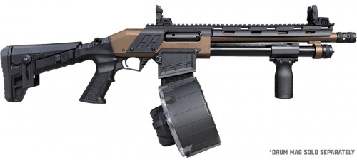 Canuck Recon 3 12 Gauge 3" 12" Barrel Pump Action Shotgun - Bronze