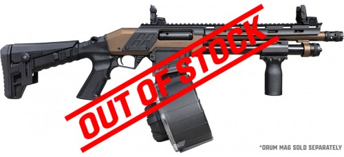 Canuck Recon 3 12 Gauge 3" 12" Barrel Pump Action Shotgun - Bronze