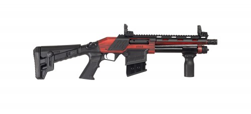 Canuck Recon 3 12 Gauge 3" 9" Barrel Pump Action Shotgun - Distressed Red