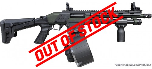 Canuck Recon 3 12 Gauge 3" 12" Barrel Pump Action Shotgun - Olive Drab Canuck Recon 3 12 Gauge 3" 12" Barrel Pump Action Shotgun - Olive Drab