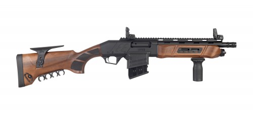 Canuck Recon 3 12 Gauge 3" 12" Barrel Pump Action Shotgun - Walnut
