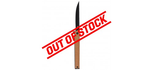 CRKT CEO Flipper 3.35" Folding Blade Knife - Desert Tan