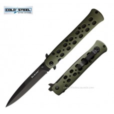 Cold Steel ZY-EX Ti-Lites 4" Folding Blade Knife - ODG