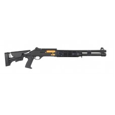 Canuck TacOp Pro 12 Gauge 3" 18.5" Barrel Semi Auto Shotgun - Black/Gold