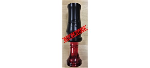 Capital Waterfowling Orignal Black Delrin w/Red Insert Duck Call Capital Waterfowling Orignal Black Delrin w/Red Insert Duck Call