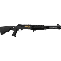 Canuck TacOp Elite 12 Gauge 3" 18.6" Barrel Semi Auto Shotgun - Black/Gold