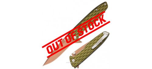 Gerber One-Flip Flipper 3.2" Aluminum Green Folding Knife Gerber One-Flip Flipper 3.2" Aluminum Green Folding Knife