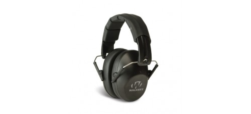 Walker's Pro Low Profile Passive Folding Black Ear Muffs