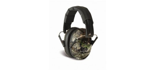 Walker's Pro Low Profile Passive Mossy Oak Folding Ear Muff