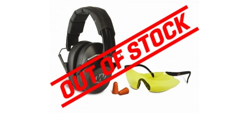 Walker's Pro Safety Passive Ear Muff Combo Kit