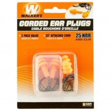 Walker's Corded Ear Plugs - 2 Pack Walker's Corded Ear Plugs - 2 Pack