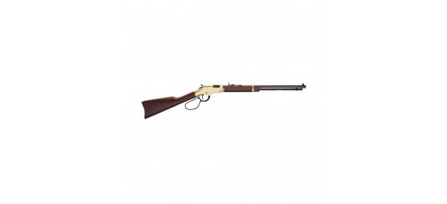 Henry H4 Golden Boy .17 HMR 20" Barrel Lever Action Rimfire Rifle - Large Loop