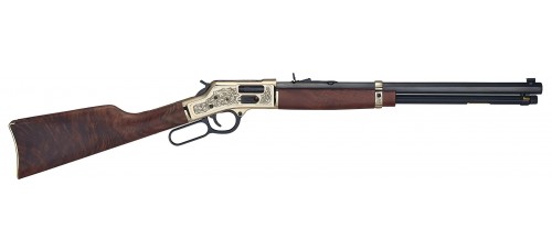Henry Big Boy Brass Deluxe Engraved Edition .44 Mag 20" Barrel Lever Action Rifle