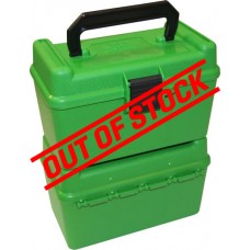 MTM Case-Gard Deluxe 50 Round Ammo Box w/Handle MTM Case-Gard Deluxe 50 Round Ammo Box w/Handle