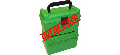 MTM Case-Gard Deluxe 50 Round Ammo Box w/Handle