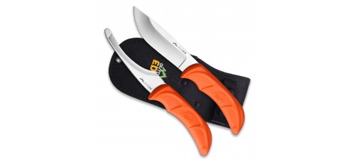 Outdoor Edge JaegerPair Hunting/Field Dressing Fixed Blade Knives