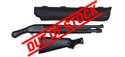 Churchill Shockwave Black 12 Gauge 3" 15" Barrel Pump Action Shotgun