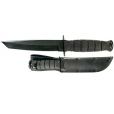 Ka-Bar USA Army Short Tanto 5.25" Fixed Blade Knife w/Sheath