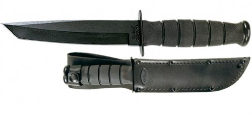 Ka-Bar USA Army Short Tanto 5.25" Fixed Blade Knife w/Sheath