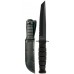 Ka-Bar Short Tanto 5.25" Fixed Blade Knife - Black