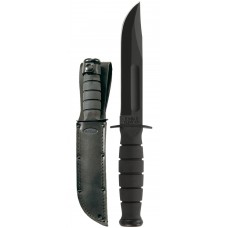 KA-BAR Short Black 5.25" Blade Fixed Blade Knife