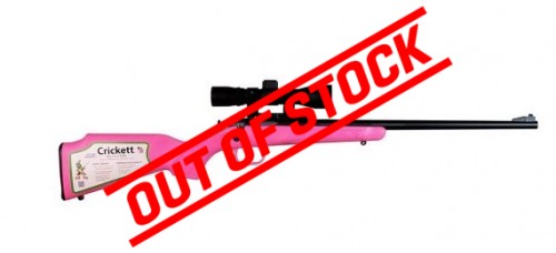 Keystone Sporting Arms Crickett Pink Package .22LR 16.13" Barrel Bolt Action Youth Rimfire Rifle