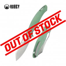 Kubey Knife Drake Liner Lock 3.74" Folding Blade Knife - Jade