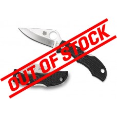 Spyderco Ladybug 3 FRN 1.9" Blade Folding Knife - Black