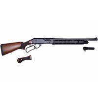 EGE Arms LV12 Tactical 12 Gauge 3" 18.5" Barrel Lever Action Shotgun Walnut