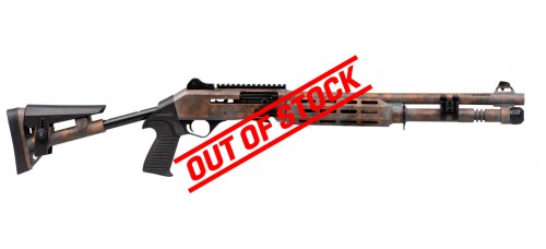 Ege Panzer Arms M4 Speed Pro 12 Gauge 3" 18.5" Barrel Semi Auto Tactical Shotgun - Rusted Blue Cerakote