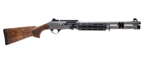 Ege Panzer Arms M4 Speed Pro 12 Gauge 3" 18.5" Barrel Semi Auto Tactical Shotgun - Grey