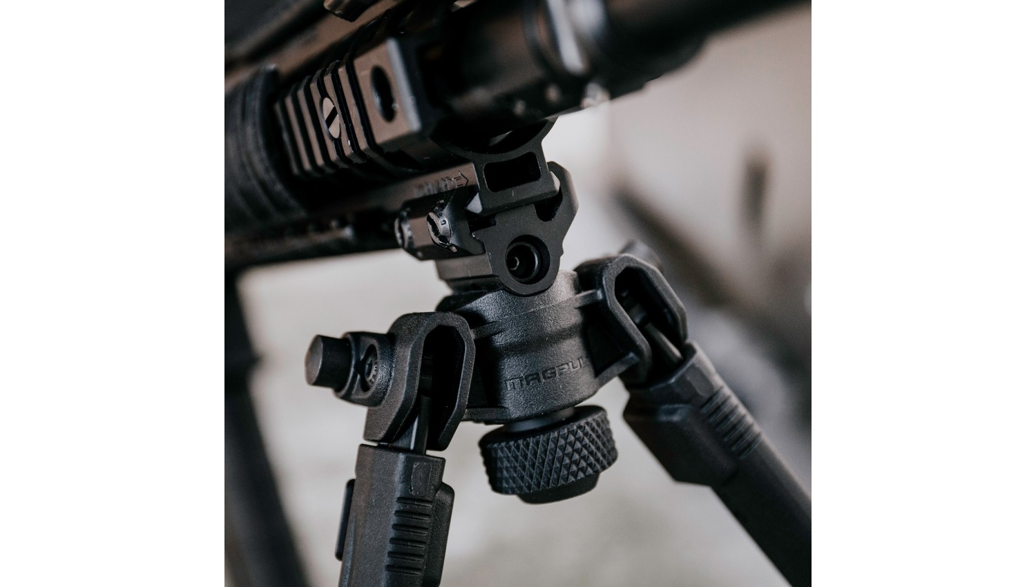Bipod fucile regolabile per 1913 Picatinny Rail stampo alluminio e polimero