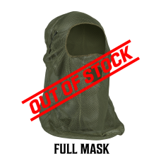 Primos Hunting OD Green Mesh Full Face Mask