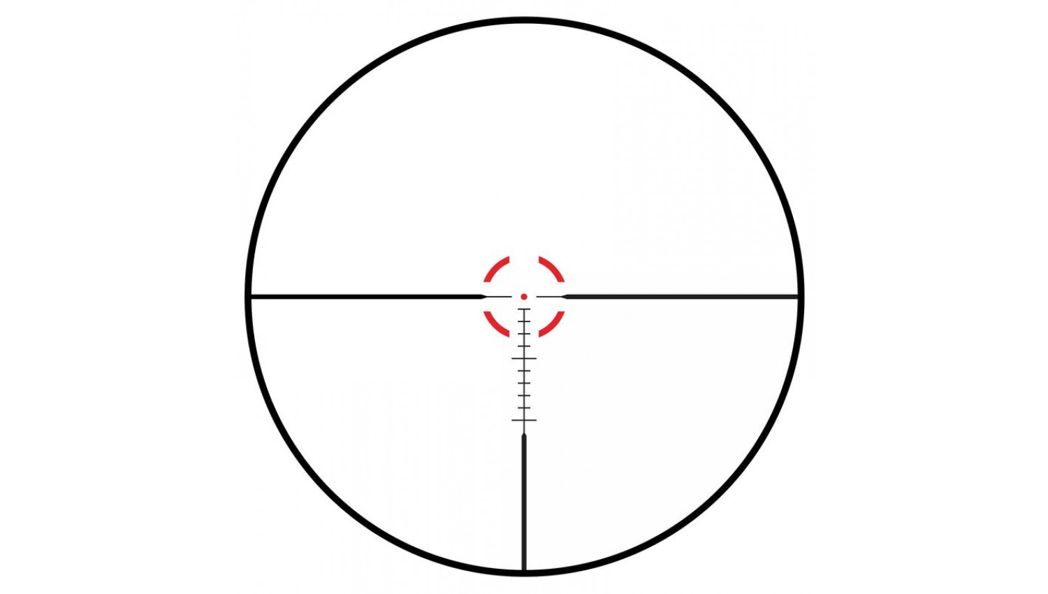 Bushnell R5 1-6x24mm 30mm Illuminated DD2-QA Reticle Riflescope