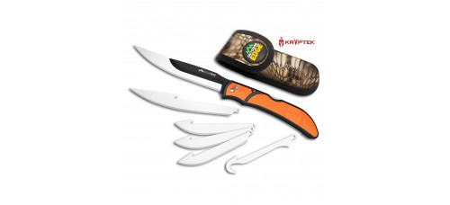 Outdoor Edge RazorBone Combo 5" Replaceable Blade Folding Knife