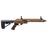 Adler RF-224 Tactical .22LR 11.7" Barrel Semi Auto Rimfire Rifle - Bronze