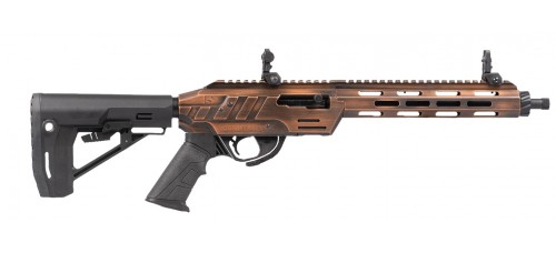 Adler RF-224 Tactical .22LR 11.7" Barrel Semi Auto Rimfire Rifle - Distressed Copper Adler RF-224 Tactical .22LR 11.7" Barrel Semi Auto Rimfire Rifle - Distressed Copper