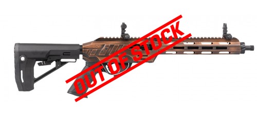 Adler RF-224 Tactical .22LR 11.7" Barrel Semi Auto Rimfire Rifle - Distressed Copper