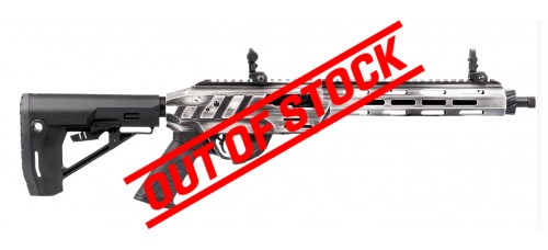 Adler RF-224 Tactical .22LR 11.7" Barrel Semi Auto Rimfire Rifle - Distressed White