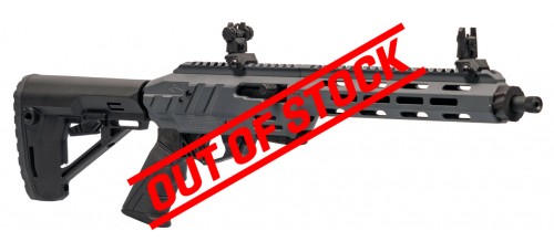 Adler RF-224 Tactical .22LR 11.7" Barrel Semi Auto Rimfire Rifle - Grey