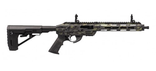 Adler RF-224 Tactical .22LR 11.7" Barrel Semi Auto Rimfire Rifle - Multi Camo