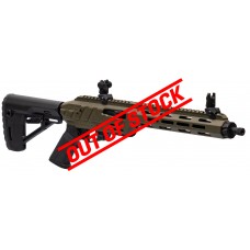 Adler RF-224 Tactical .22LR 11.7" Barrel Semi Auto Rimfire Rifle - ODG