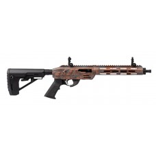 Adler RF-224 Tactical .22LR 11.7" Barrel Semi Auto Rimfire Rifle - Rusted