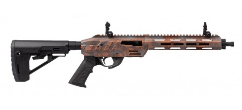 Adler RF-224 Tactical .22LR 11.7" Barrel Semi Auto Rimfire Rifle - Rusted Adler RF-224 Tactical .22LR 11.7" Barrel Semi Auto Rimfire Rifle - Rusted